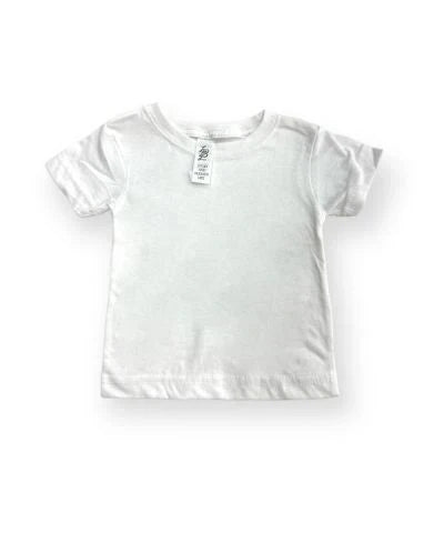 Lucky & Blessed Life 722 Toddler Tee - White