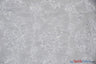 Luxury Organza Embroidery Polyester Fabric - Sheer Ribbon Embroidery, 54" Width, Multiple Colors (1 Yard)