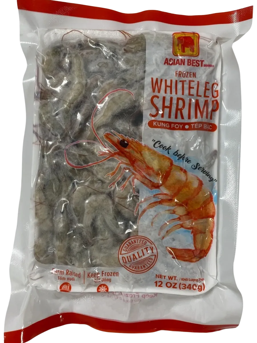 Whiteleg Shrimp, 340gm Tray