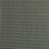 Swim Knit White Pindots on Olive Nylon Spandex