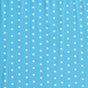 Swim Knit Nylon Spandex White Pin Dots Turquoise