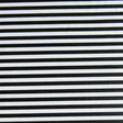 Poly Spandex Swimsuit Fabric Black and White 1/4" Stripe