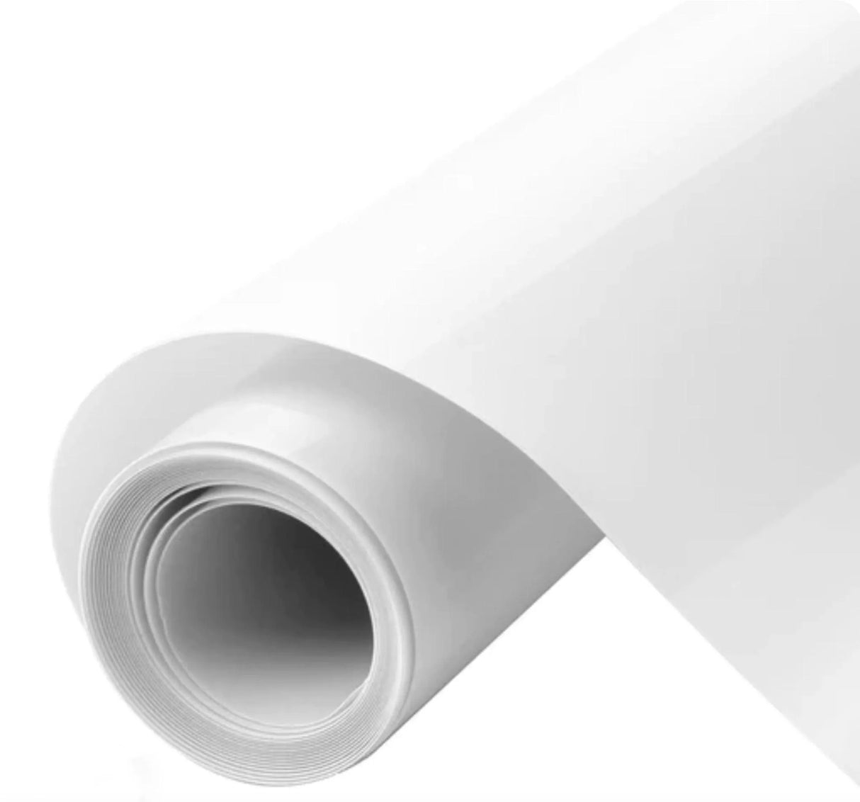 Heat Transfer Vinyl 3D Puffy HTV - White (1 Roll - 12"x 60")