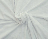 Cotton Slub Jersey White