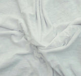 Cotton Slub Jersey White