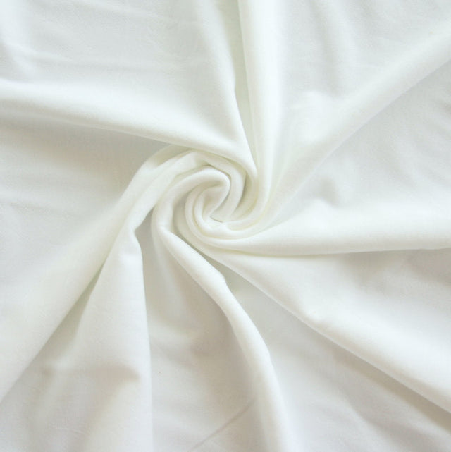 White Swimsuit Lining Fabric 15 Yard Bolt