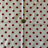Small Polka Dot Poly Cotton Fabric - Multi-Color Polka Dots, 60" Width