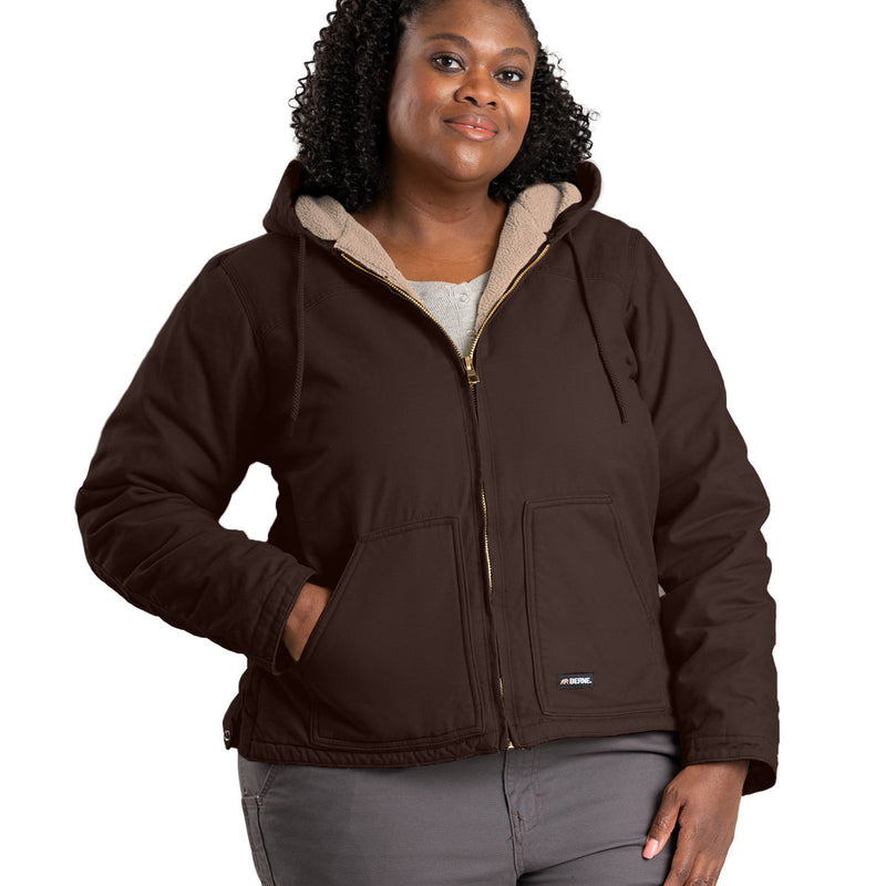 Ladies' Softstone Hooded Coat