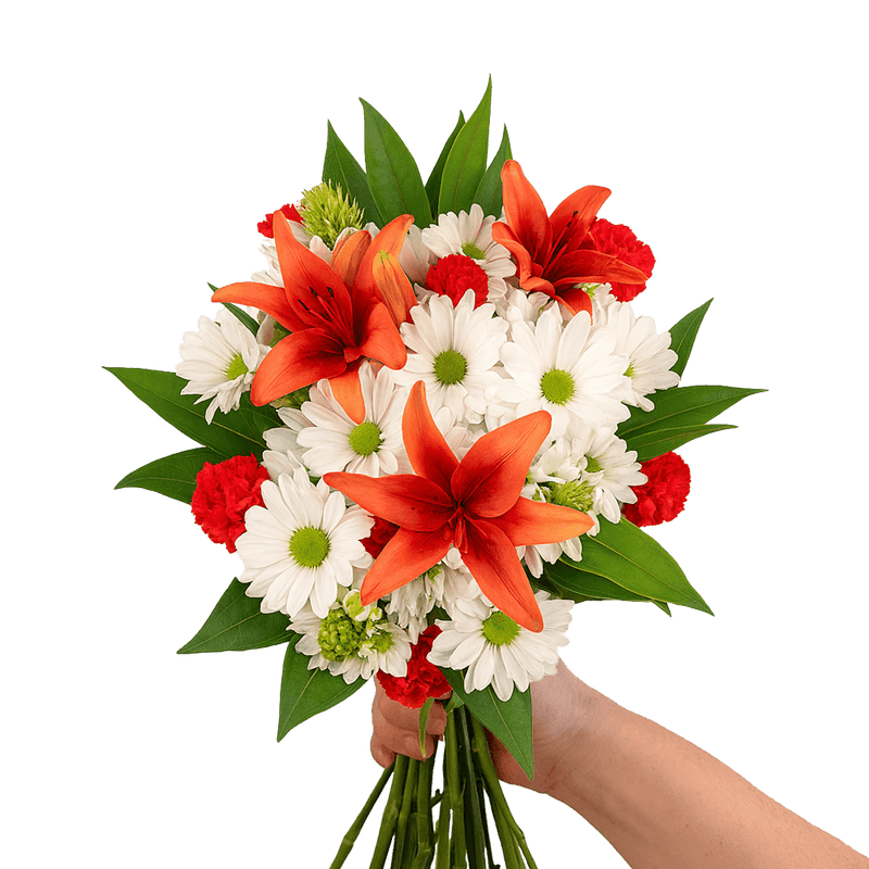 Special Christmas Flower Bouquet Fresh Mixed Arrangement