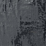Sequin Polyester Fabric Black