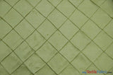 Taffeta Pintuck Fabric - 4" X 4" Diamond Pattern, 58" Width, Multiple Colors (1 Yard)