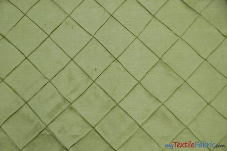 Taffeta Pintuck Fabric - 4" X 4" Diamond Pattern, 58" Width, Multiple Colors (1 Yard)