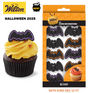 Wilton 12 Halloween bats toppers - edible