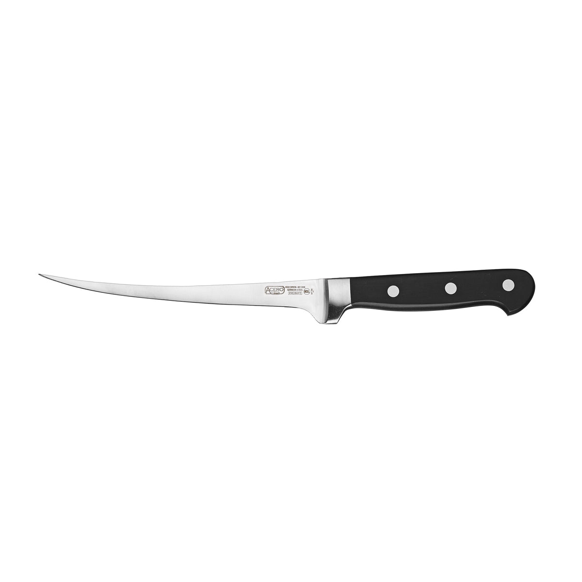 Winco Acero Curved Fillet Knife, 7"