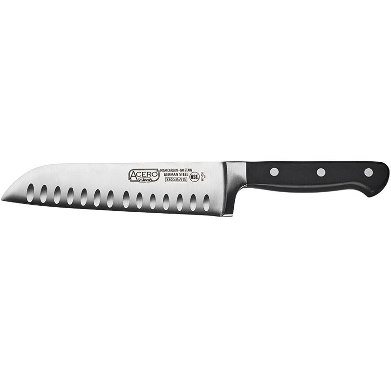 Winco Acero Santoku Knife, 7"