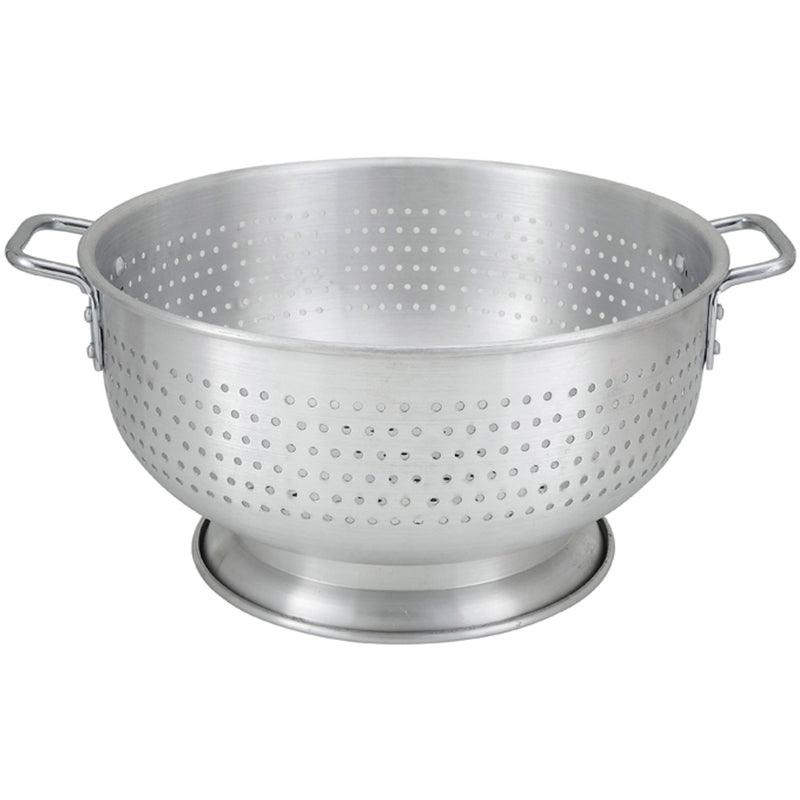 Winco Aluminum Colander - 16 Quart