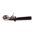 Winco Black Stainless Steel Thumb Press Disher, #30