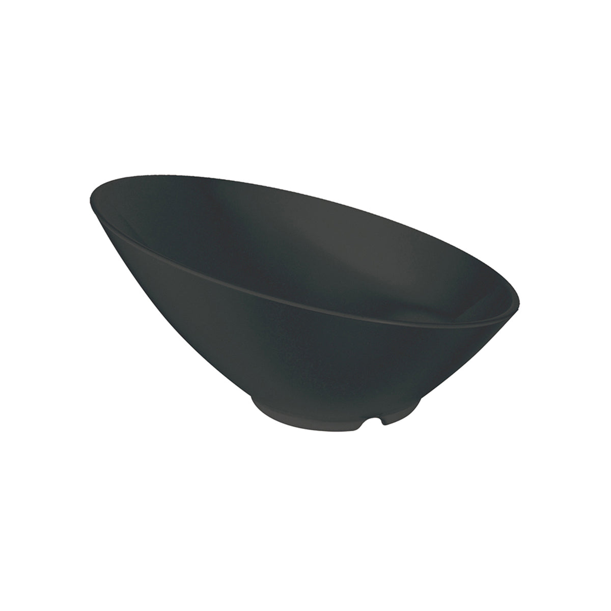 Thunder Group CR806BK 24 Oz Black Melamine Bowl 9.3" Diameter x 4.9" High