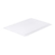 Winco Half Size White Polypropylene Food Storage Container Cover