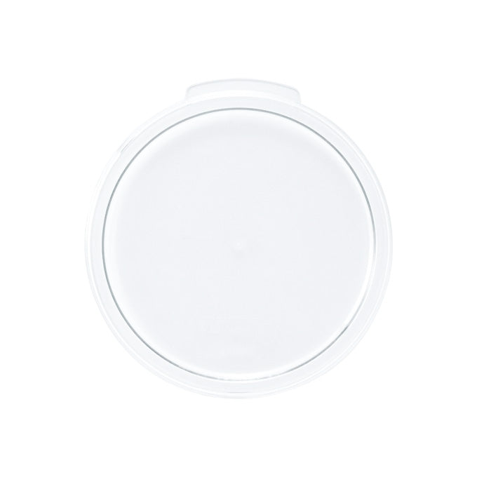 Winco PCRC-1222C Clear Round Lid, Fits 12, 18, 22 Qt. Containers