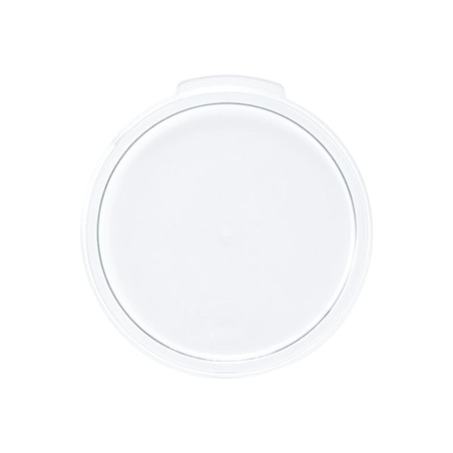 Winco PCRC-1222C Clear Round Lid, Fits 12, 18, 22 Qt. Containers