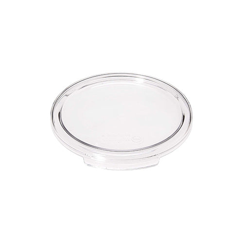 Winco PCRC-24C Clear Round Lid, Fits 2 Qt. and 4 Qt. Containers
