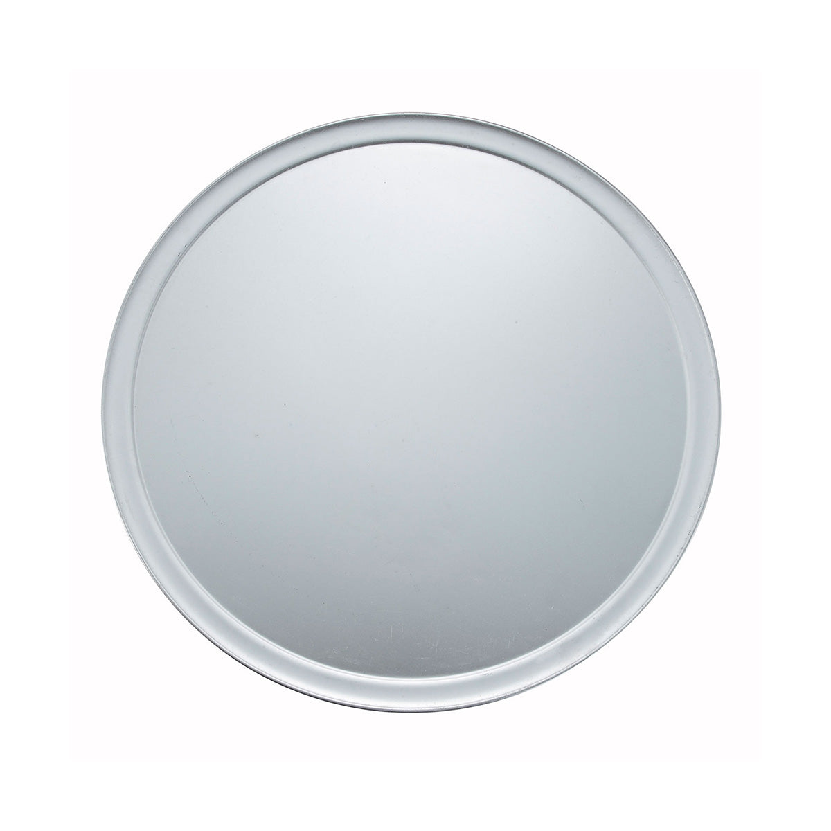 Winco Wide Rim Aluminum Pizza Tray, 7"
