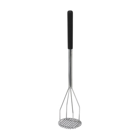 Winco Potato Masher with Plastic Handle, 5" x 24-1/2"