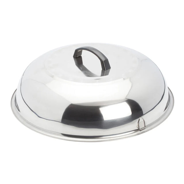 Winco Stainless Steel Wok Cover, 17-3/4" Diameter