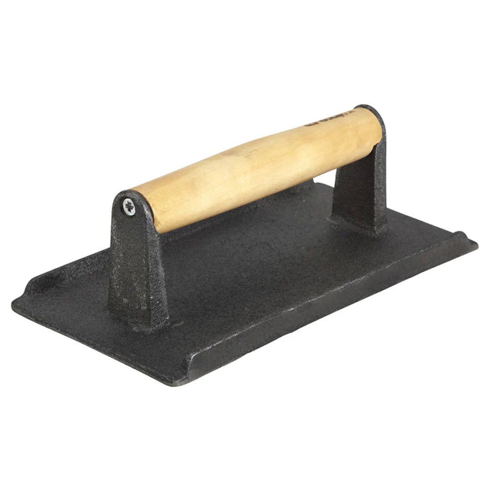 Winco Steak Weight, Cast Iron, 9" x 5-1/4"
