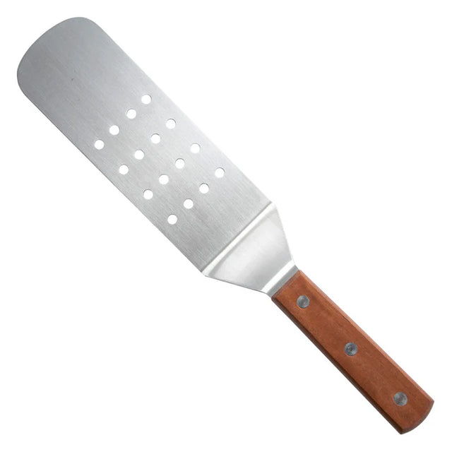 Winco TN409 Turner/Spatula 8-1/4" x 3" Perforated Flexible Blade