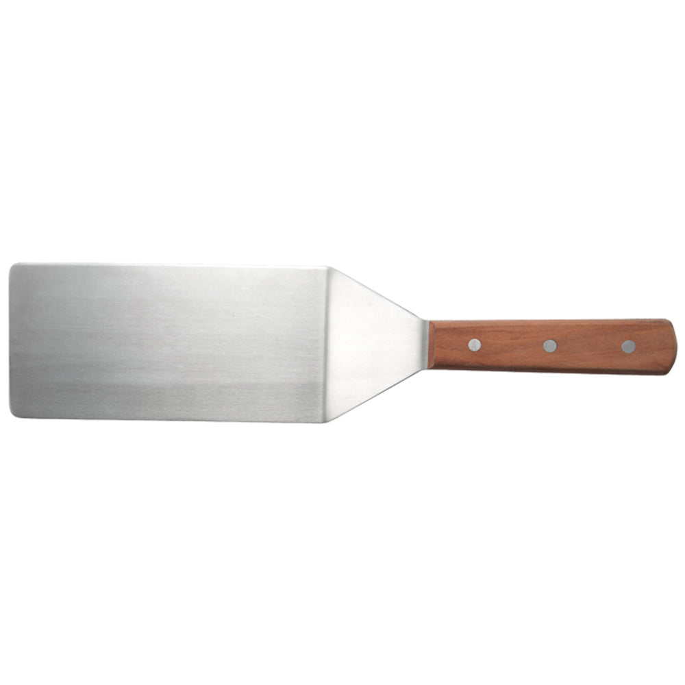 Winco Turner, 4" x 8" Blade with Wooden Handle