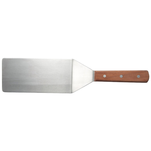 Winco Turner, 4" x 8" Blade with Wooden Handle