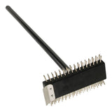 Winco Two Sided Wire Brush, 30" Handle