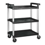 Winco UC-35 3 Tier Utility Cart, Gray