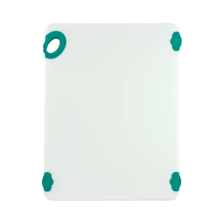Winco White & Green Cutting Board, 15" x 20"