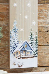24” Lighted Winter Wood Wall Art