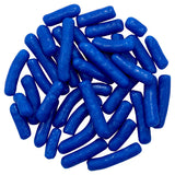 DecoPac Dark Blue Navy Jimmies Sprinkles 26 oz. handheld container
