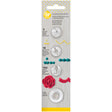 Wilton Beginner Basic Cake Decorating Tip Set with Coupler – 4 Piece