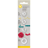 Wilton Beginner Basic Cake Decorating Tip Set with Coupler – 4 Piece