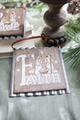 5.5” Wood & Metal Holy Family Ornament