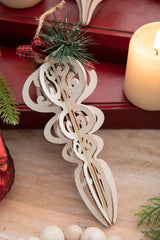 Finial Wood Ornament