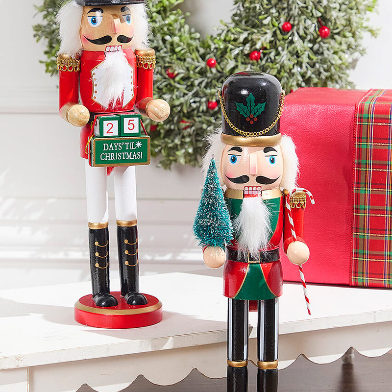 15" Wood Nutcracker