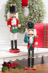 15" Wood Nutcracker