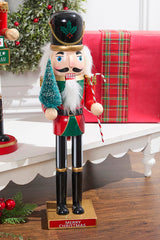 15" Wood Nutcracker