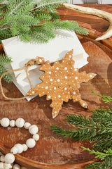 8" Wood Star Ornament