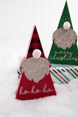 6.5" Wood Holiday Gnome