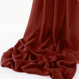 Chelsea Wool Dobby Chiffon Fabric - Solid Dobby Weave, 58" Width (1 Yard)