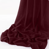 Chelsea Wool Dobby Chiffon Fabric - Solid Dobby Weave, 58" Width (1 Yard)