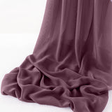 Chelsea Wool Dobby Chiffon Fabric - Solid Dobby Weave, 58" Width (1 Yard)